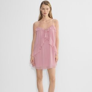 Aritzia Lore chiffon dress